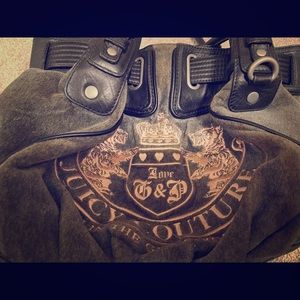 Juicy couture velvet purse